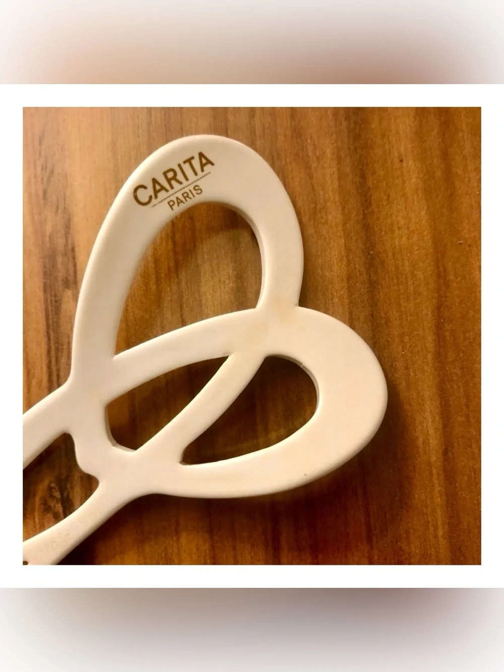 Vintage XL Carita Paris Designer Hair Pick, Unworn